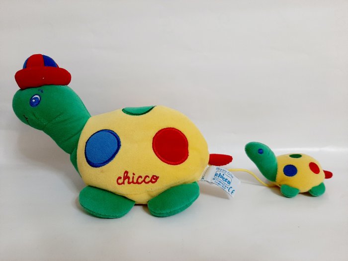 chicco 奇哥 親子烏龜 兒童安撫玩具 CE安全玩具 布偶玩具 適合 布偶戲 / 說故事 / 幼教 運用