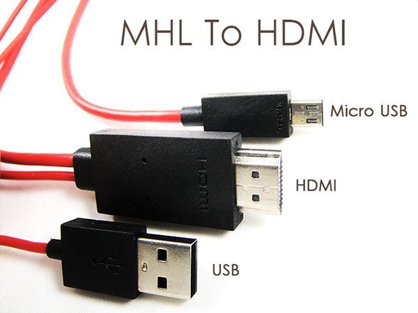 現貨一個 S3 S4 S5 Note2 Note3 Note4 Note 8.0 MHL To HDMI 視訊線