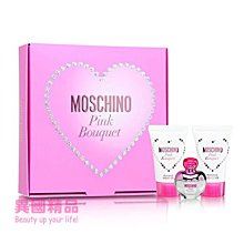 Moschino Pink Bouquet 女用小香三件禮盒組【特價】§異國精品§