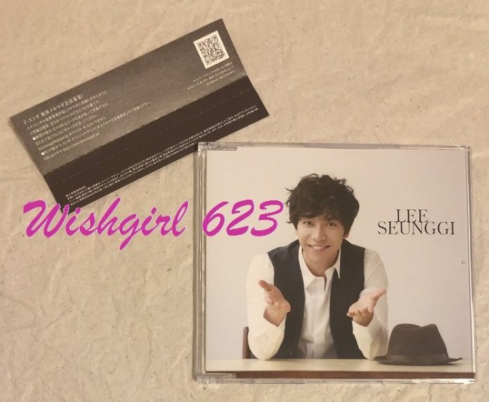 LEE SEUNGGI 李昇基 -『イ・スンギ／恋愛時代』日版單曲CD (通常盤限定H／絕版)~戀愛時代、花遊記、浪客行