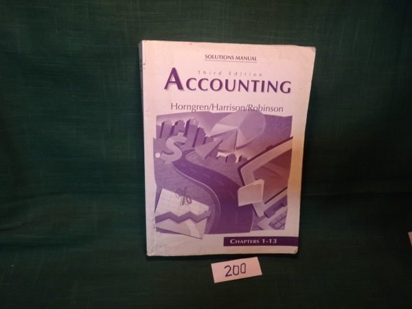 【愛悅二手書坊 06-51】ACCOUNTING