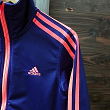 CA 愛迪達 adidas 女款 紫藍 休閒夾克 XS號 一元起標無底價P211