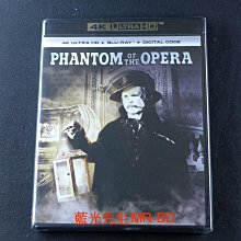 [藍光先生4K] 歌劇魅影 UHD+BD 雙碟限定版 Phantom of the Opera 1943 - 無中文字幕