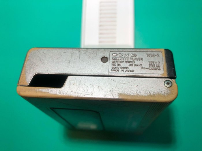 ［二手隨身聽］早期SONY Walkman  II WM-2卡帶隨身聽 待修機