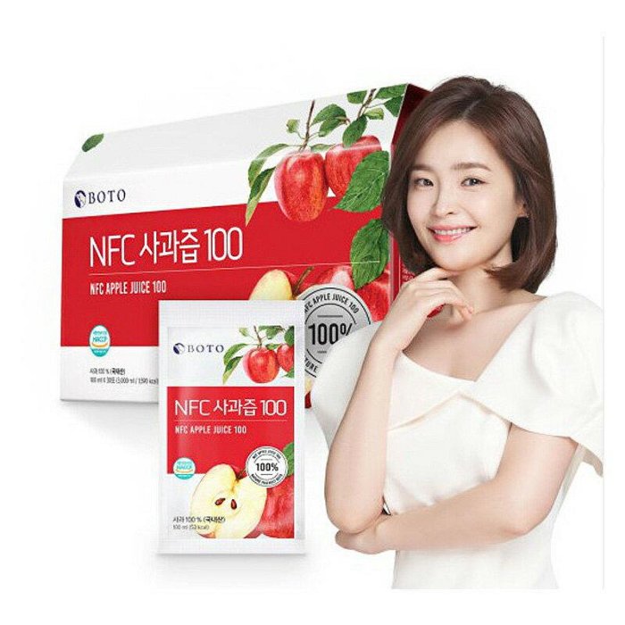 韓國 BOTO 100%蘋果汁 (100ml*30包)/盒【特價】§異國精品§