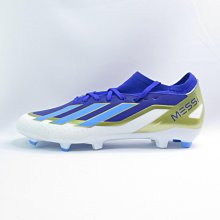 ADIDAS X CRAZYFAST MESSI FG ID0712 男足球鞋 釘鞋 藍白金【iSport愛運動】