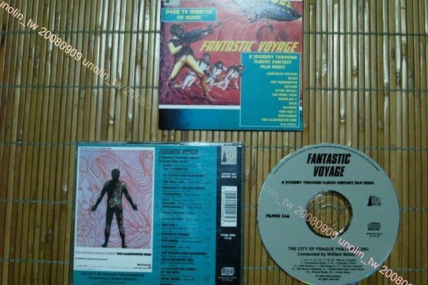 399免運CD【FANTASTIC VOYAGE】無IFPI英國版決戰猩球蝙蝠俠異形魔鬼剋星等科幻電影主題曲配樂~免競標