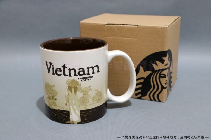 ⦿ 越南 Vietnam 》星巴克STARBUCKS 城市馬克杯 典藏系列 經典款 ICON杯 473ml