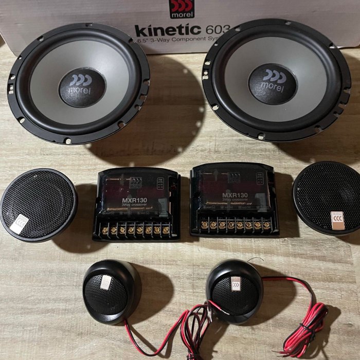 英國高音值最超值3音路分音喇叭morel kinetic603 科雷603