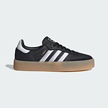 南?2024 3月 ADIDAS OG SAMBA 復古 休閒 運動 膠底 皮革 女款 黑白 ID0436