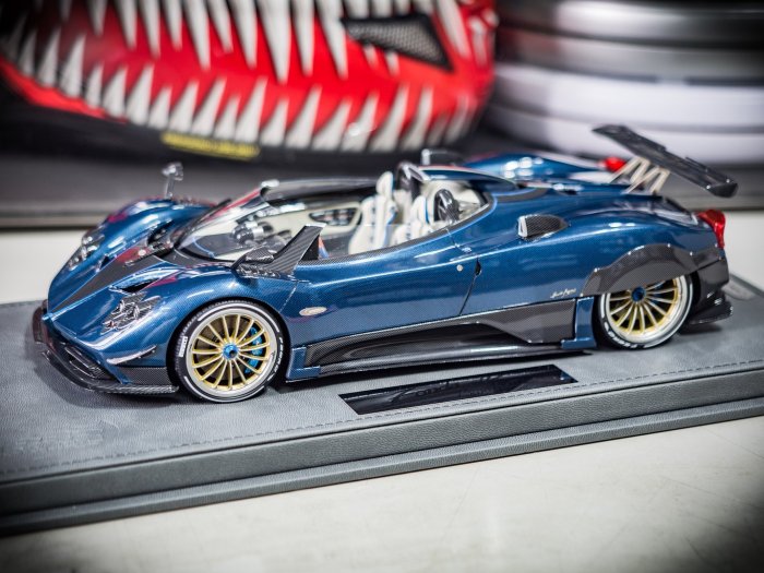 限量 1/18 BBR PAGANI BARCHETTA 2018 CARBON FIBRE Zonda帕加尼非MR