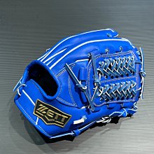 棒球世界ZETT SPECIAL ORDER 訂製款棒壘球手套特價內野網L7檔12吋寶藍色