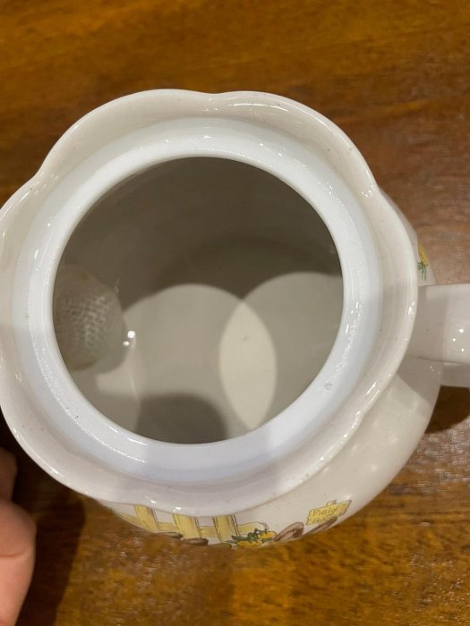 日本 中古 闐園 卡通 茶壺 咖啡壺