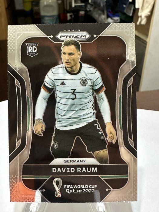 David Raum #107 世足 帕尼尼 2022 World Cup Prizm Panini 卡達 世界盃 德國