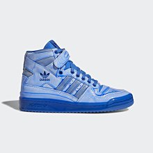 南◇2021 9月 ADIDAS JEREMY SCOTT X FORUM 經典鞋 G54995 亮藍色 魔鬼氈 高筒鞋