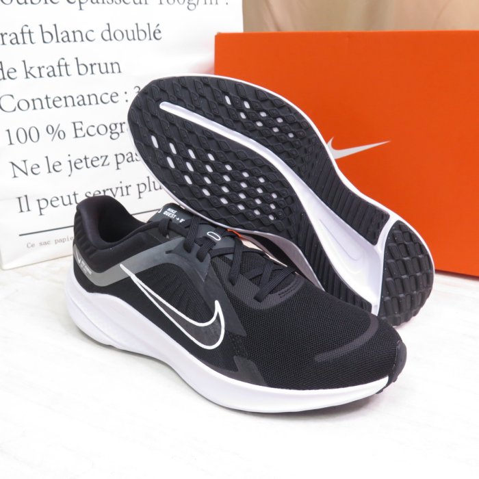 NIKE OUEST 5 男款 慢跑鞋 DD0204001 黑【iSport愛運動】