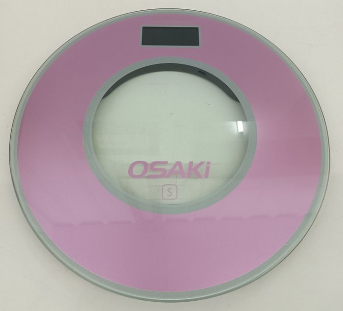 OSAKi 大字幕液晶體重計 鋼化玻璃 體重計 電子體重秤 小型體重計 迷你體重計 鏡面體重計 電子秤 OS-ST660