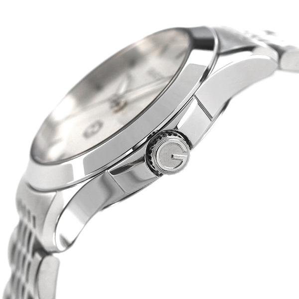 GUCCI  YA1265028 古馳 手錶 27mm 銀色面盤 不鏽鋼錶帶 女錶