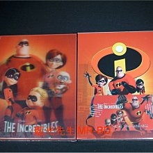 [藍光BD] - 超人特攻隊 The Incredibles B1款限量閃卡鐵盒紙盒版