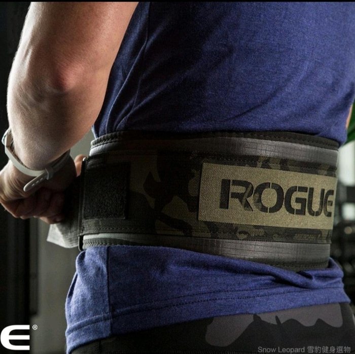 （現貨）美國 ROGUE USA NYLON LIFTING BELT 健身 舉重 5" 多功能 尼龍腰帶