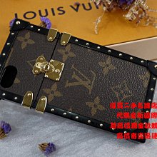 ☆優買二手精品名牌店☆ LV M64479 IPHONE 7 I7 原花 老花 字紋 手機殼 保護殼