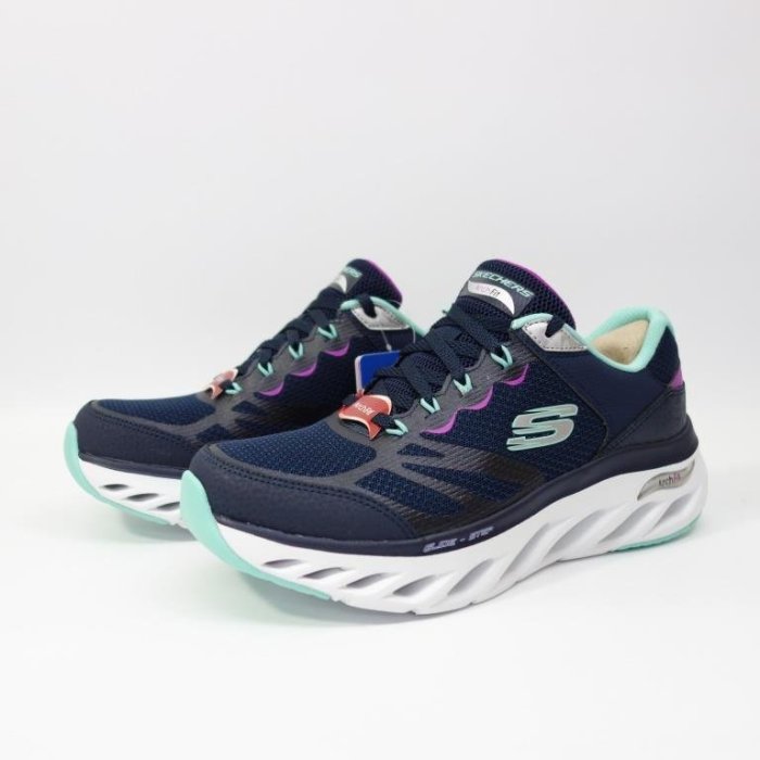 SKECHERS ARCH FIT GLIDE-STEP 慢跑鞋 固特異底 健走鞋 女款 149386NVPR