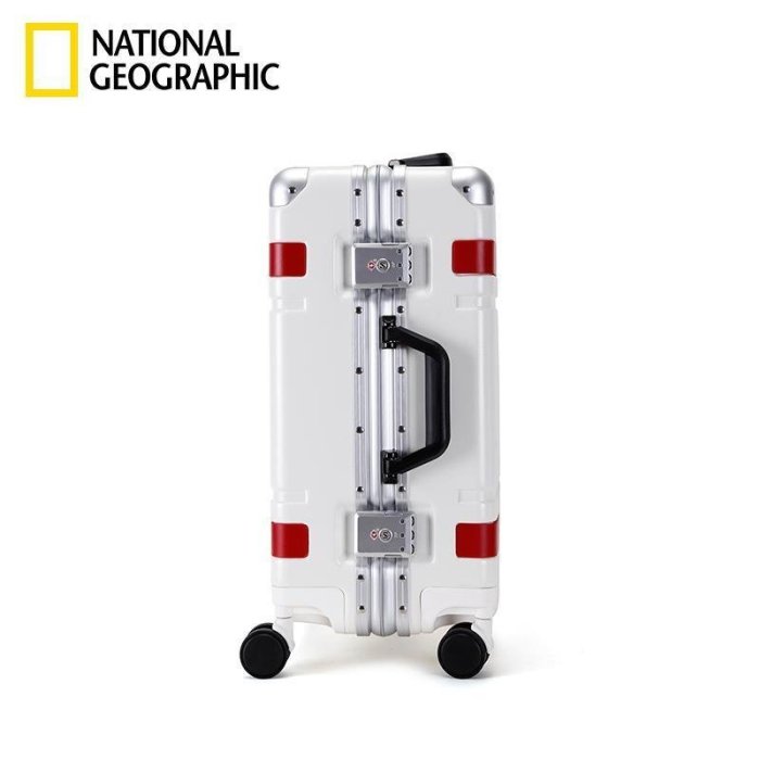 【熱賣精選】National Geographic國家地理萬向輪拉桿箱牛津布箱子旅行箱包行李箱帆布男登機箱20寸