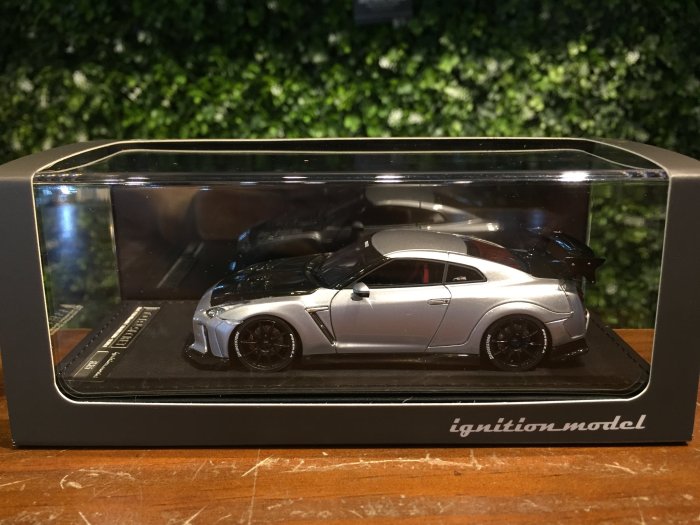 1/43 Ignition Model TOP SECRET GT-R (R35) Silver IG1539【MGM】