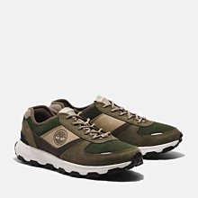 Timberland WINSOR PARK RUNNER 休閒鞋 A5WYG991 男 拼接磨砂革 橄欖綠