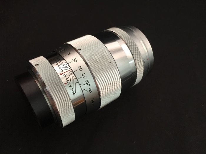 Rare Canon經典人像鏡皇 85mm f1.9 LTM for leica LE285