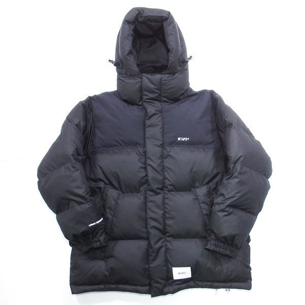 全新22aw Wtaps TORPOR / JACKET / POLY. TAFFETA. SIGN Black 03 