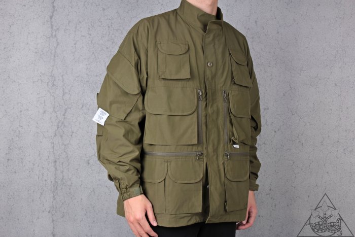 HYDRA】Wtaps Modular / Jacket. Nyco. Tussah 十袋外套【WTS130