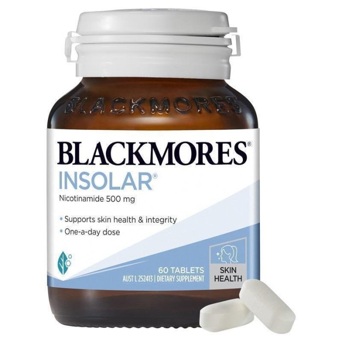 🇦🇺莎寶貝澳洲代購🇦🇺Blackmores澳佳寶煙酰胺煥白修復精華片 60粒