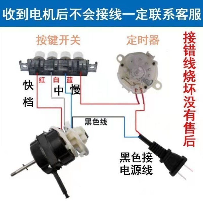 壹依醬寶藏店鋪純銅線 軸承型臺扇落地扇馬達 60W雙滾珠電風扇馬達壹依醬寶藏店鋪