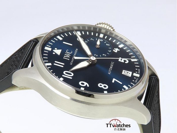 台北腕錶 IWC 萬國錶 Big Pilot  IW500916  7日鍊 46mm 大型飛行員 小王子 118505