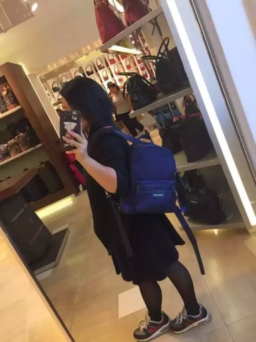 ╭☆包媽子店☆ Longchamp 1119 /1118  NEO系列加厚雙肩包/書包 大/小號