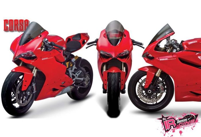 ♚賽車手的試衣間♚ Zero Gravity® Ducati 1199 Panigale 12-14 CORSA款 風鏡