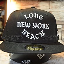 New Era Branded New York Long Beach Black 59Fifty 紐約長灘黑色全封帽