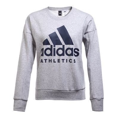 特價??adidas 愛迪達 女 長袖上衣 logo 基本款 字母 S97068