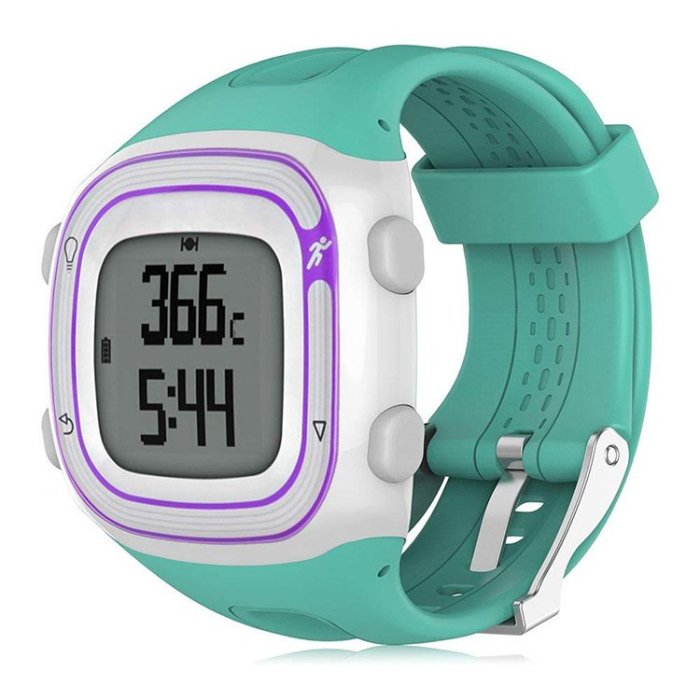 丁丁 佳明 Garmin Forerunner 10 15 新品純色情侶手錶矽膠錶帶 安全環保 佩戴舒適 時尚 替換腕帶