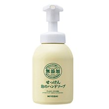 【易油網】【缺貨】日本MIYOSHI 泡沫洗手乳(綠) 罐裝 350ml 嬰兒 敏感性皮膚 無添加 慕斯 泡沫