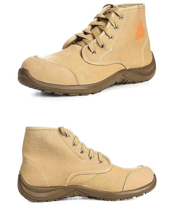 法國鐵三角Delta Plus 國際認證 男女高筒帆布鞋安全鞋 防釘刺鋼頭鞋 工程工作鞋 CAT Palladium參考