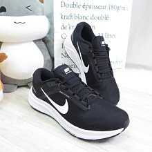 NIKE AIR ZOOM Structure 24 男款 慢跑鞋 DA8535001 黑x白【iSport愛運動】