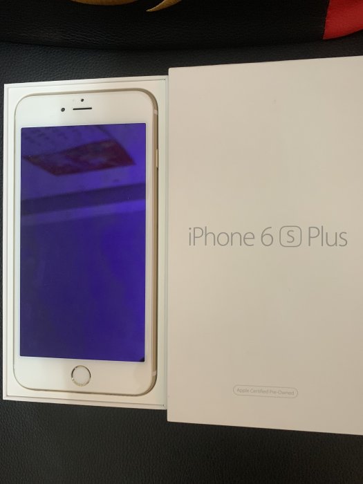 超級新無刮傷無摔機全配台中面交二手美品台灣公司貨iPhone 6S PLUS 64g