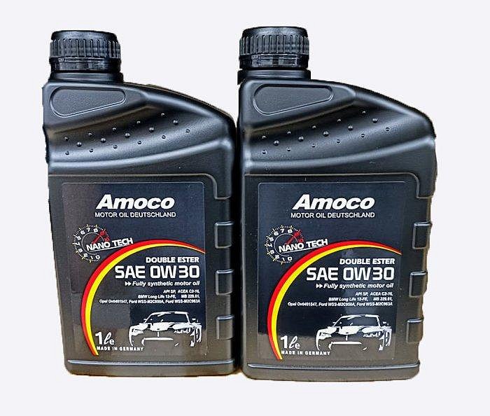 AMOCO 雙酯機油 0w30 0w-30 C2 SP LL-12FE MB229.61 M2C950A  全合成機油