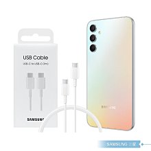 Samsung 原廠公司貨EP-DA705 3A 雙Type C傳輸線1m -白 ( for Galaxy A )