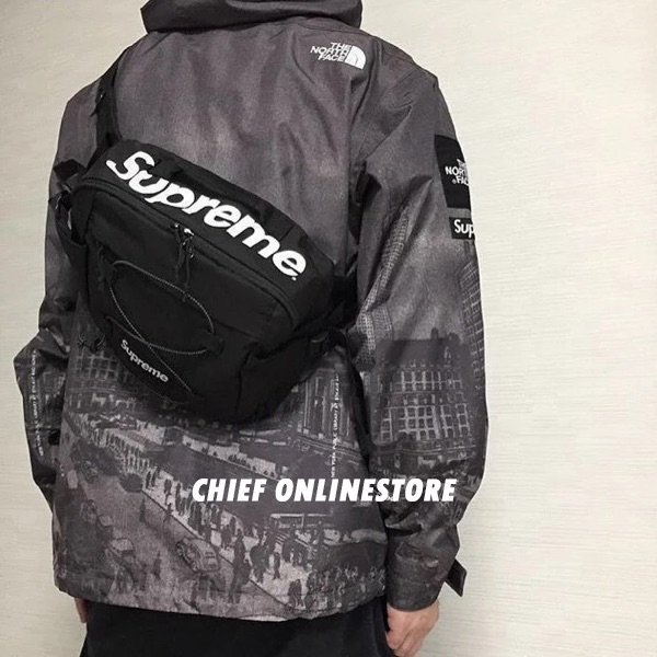 全新正品17SS Supreme 42th Waist Bag 腰包側背包肩背包斜挎包旅行運動