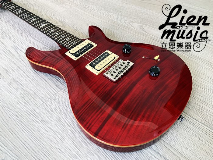 立恩樂器』免運分期0利率多色/ PRS SE Custom 24 電吉他紅色虎紋/ 印尼