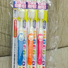 天使熊小鋪~日本帶回EBISU兒童專用牙刷 日本製抗菌牙刷 刷毛加量 加倍清潔~3款