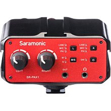 ＊兆華國際＊ Saramonic 楓笛 單眼相機 攝影機混音器 SR-PAX1 勝興公司貨